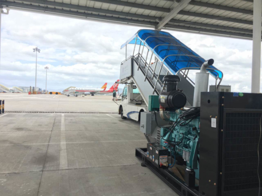 ba 200kva diesel fuel generator na ginagamit sa xiamen airport para sa 2017 brics xiamen